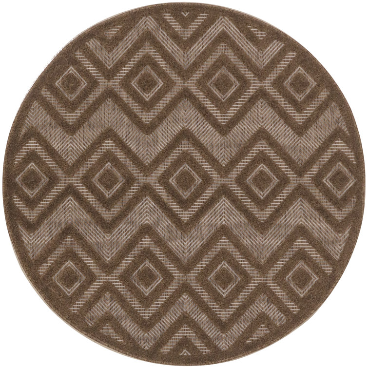 Laesha Geometric Indoor/Outdoor Area Rug