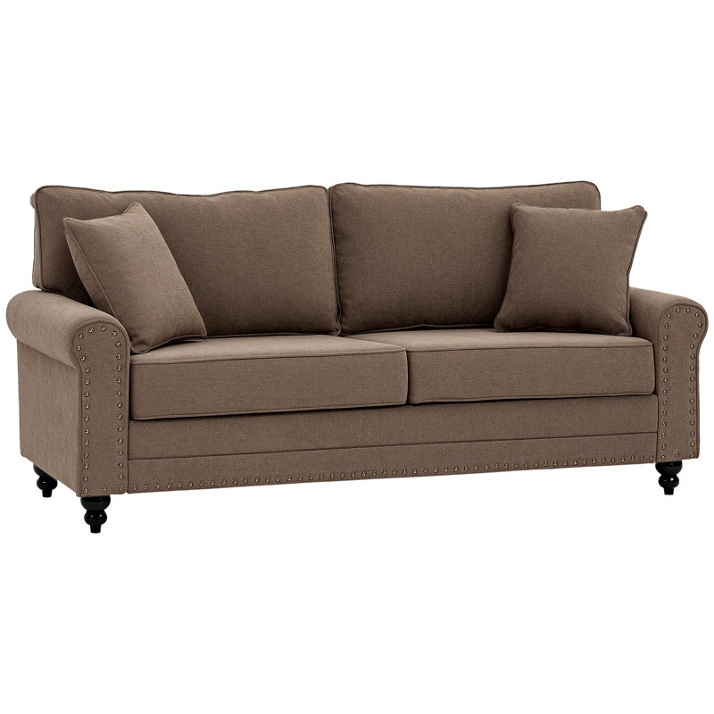 3 Seater Sofa, Brown