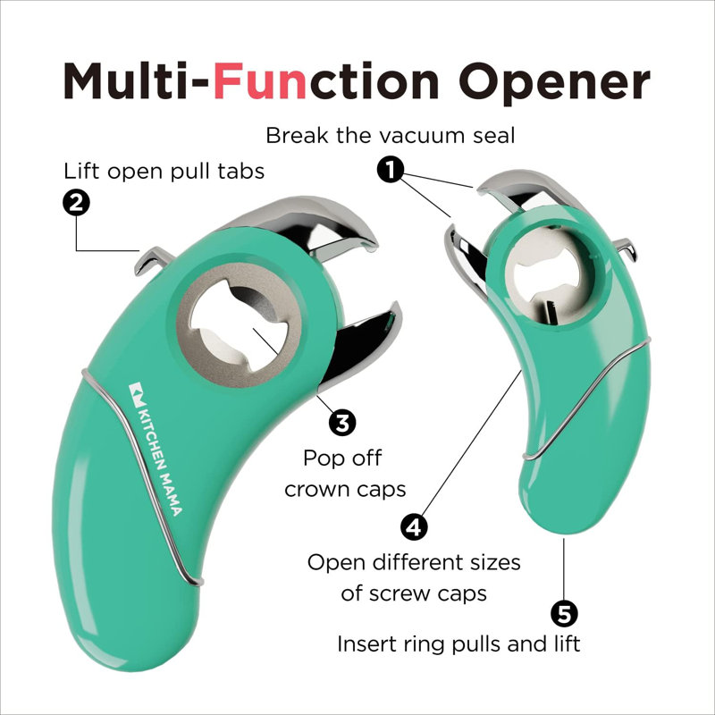 Epic One Multifunction Opener, Teal