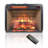 23 Inch Infrared Quartz Heater Fireplace Insert -Woodlog Version With Brick