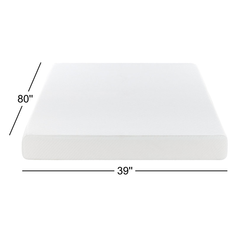 Wayfair Sleep™ 8" Medium Memory Foam Mattress, Extra-long Twin