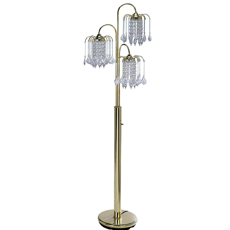 Lampe candélabre sur pied 63 po Ginae
