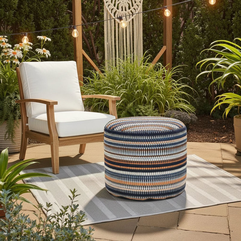 Repose-pieds Captiva, 20.5" H x 22" W x 22" D