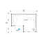 Lasita Brighton 17 x 13 Ft. Premium Log Cabin With Tempered Double Glazing (44mm)-712539156