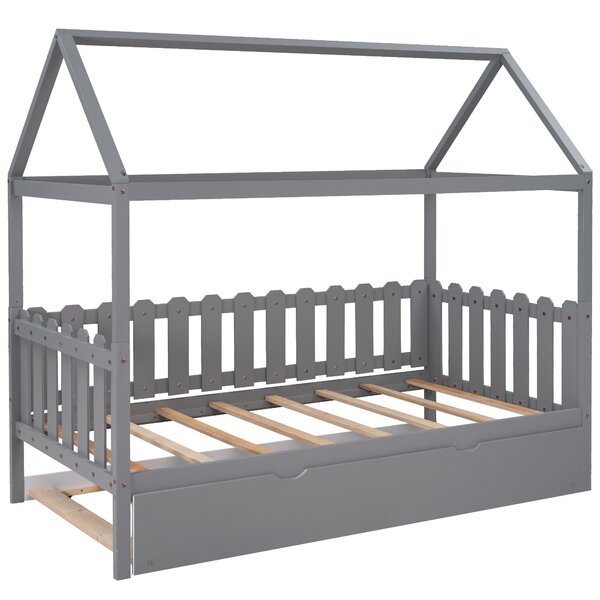 Sand & Stable Baby & Kids Topsham Solid Wood Daybed with Trundle ...