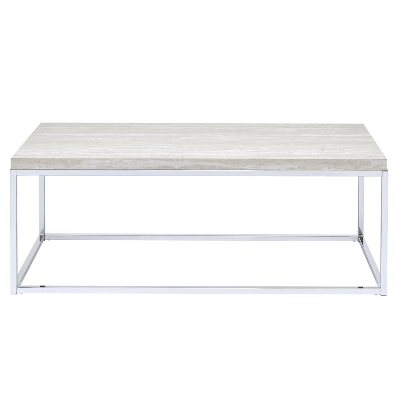 Table basse à base ouverte