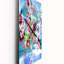 Horloge murale Vibrant Wild Spring Leaves and Wildflowers-653624455
