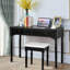 Ensemble de coiffeuse avec tabouret et miroir-677264411