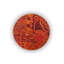 Orange Themed Mixed Abstract Shape Patterned Modern Decorative Carpet-397569897