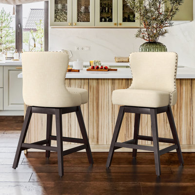 Arabele Swivel 26'' Counter Stool