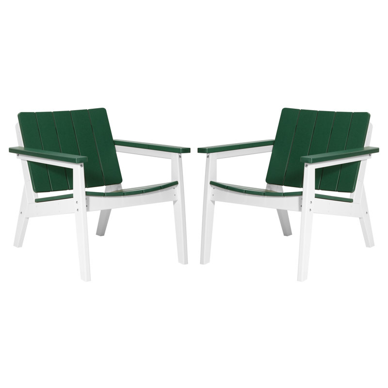 Outdoor Deep Seating Chair, Dark Green