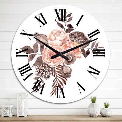 Horloge murale surdimensionnée
