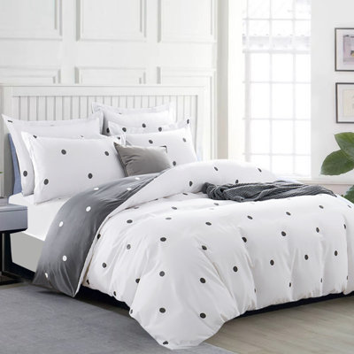 Laneka Microfiber Duvet Set With 2 Pillow Covers Double, King