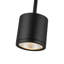 Luminaire suspendu d'extérieur à DEL noir 3 po (3 po de diamètre) Nordic-120804567