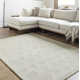 Niara Hand Tufted Wool Brown Rug