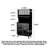 Solid Wood Pantry, Wall-Mounted Integrated Locker, Kitchen Storage Cupboard