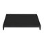 Support de bois de chauffage à 1 couche à motif animal, support de rangement en bois de fer noir - parfait pour la décoration intérieure / extérieure, résistant aux intempéries, conception surélevée (prévient la moisissure), fabrication en acier robuste