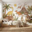Dinosaurs Wallpaper Prehistoric Cartoon Wall Mural-355223177-355223178