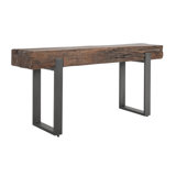 Duarte 60" Console Table Reclaimed Brown