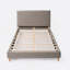 Lit plateforme tapissier Vireo