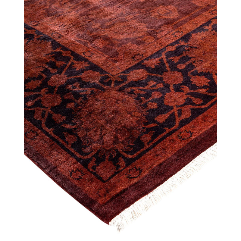 Dahab One-of-a-Kind 6' 1" X 9' 3" Hand Knotted Area Rug