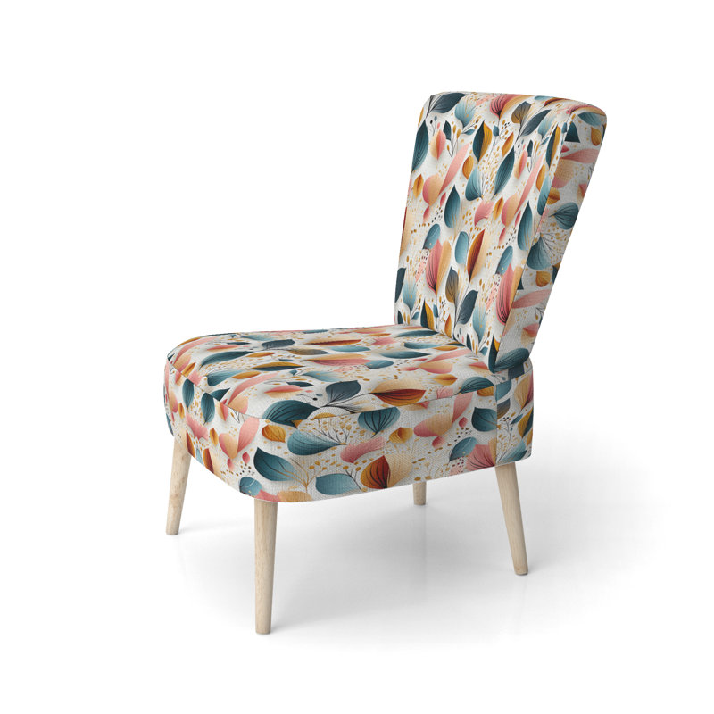 Soft Botanical Hues - Chaise d'appoint rembourrée