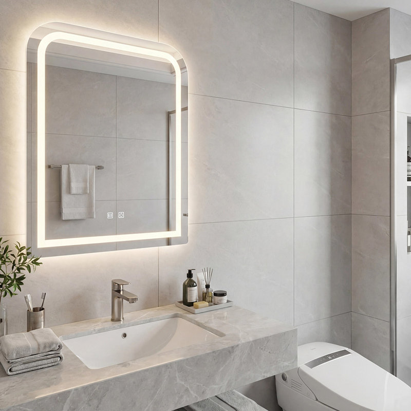 Rectangle Mirror, 80 cm H x 60 cm W