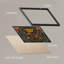 Abstrait, fleurs sauvages classiques, Mid Century Modern, impression encadrée, affiches, petit art mural-104785371-104785373