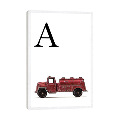 A Water Truck White Letter by Timothy O' Toole - Print on Canvas