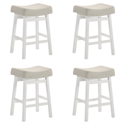 Ensemble de 4 tabourets de bar Lenon Modern Farmhouse