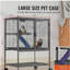 Cage à furet sur roulettes 34 po 2 niveaux-946475912