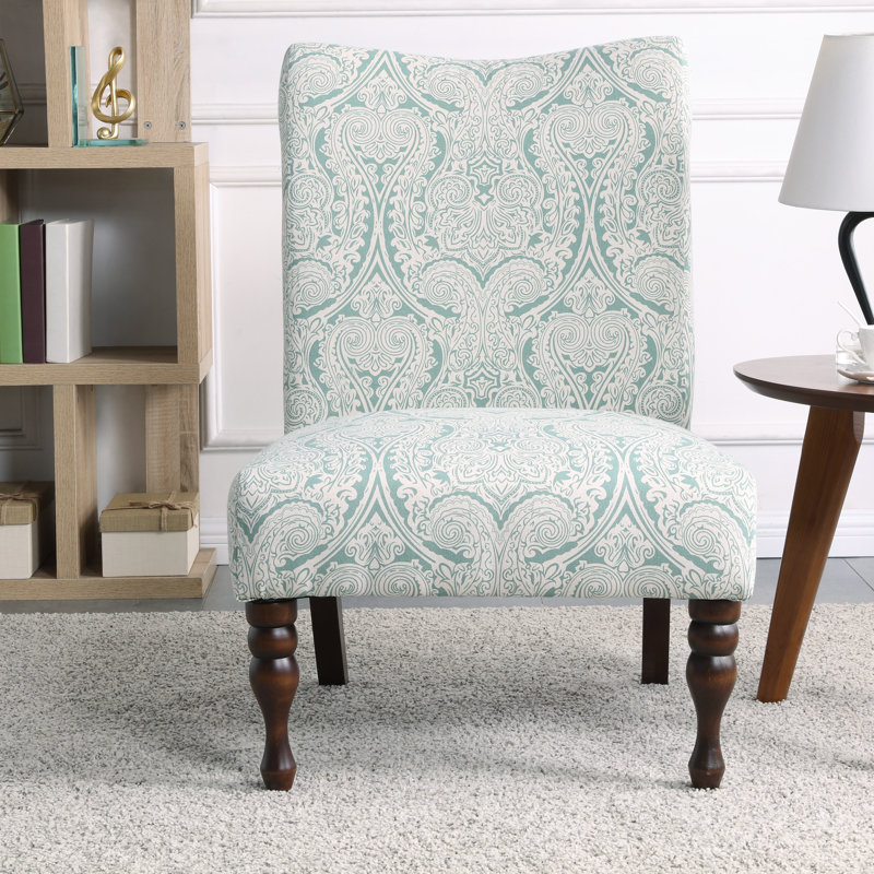 fauteuil de chambre Marimon, Cachemire menthe