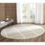Tapis géométrique gris clair / beige Ammundsen-927848181