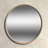 Carper Solid Wood Round Mirror-40098555