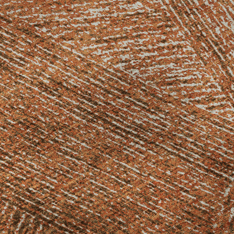 Premium Machine Washable Finchley AMF991 Lines Rug, Rectangle 8' x 10'