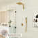 10 Inch Rainfall Shower System with Rough in-Valve