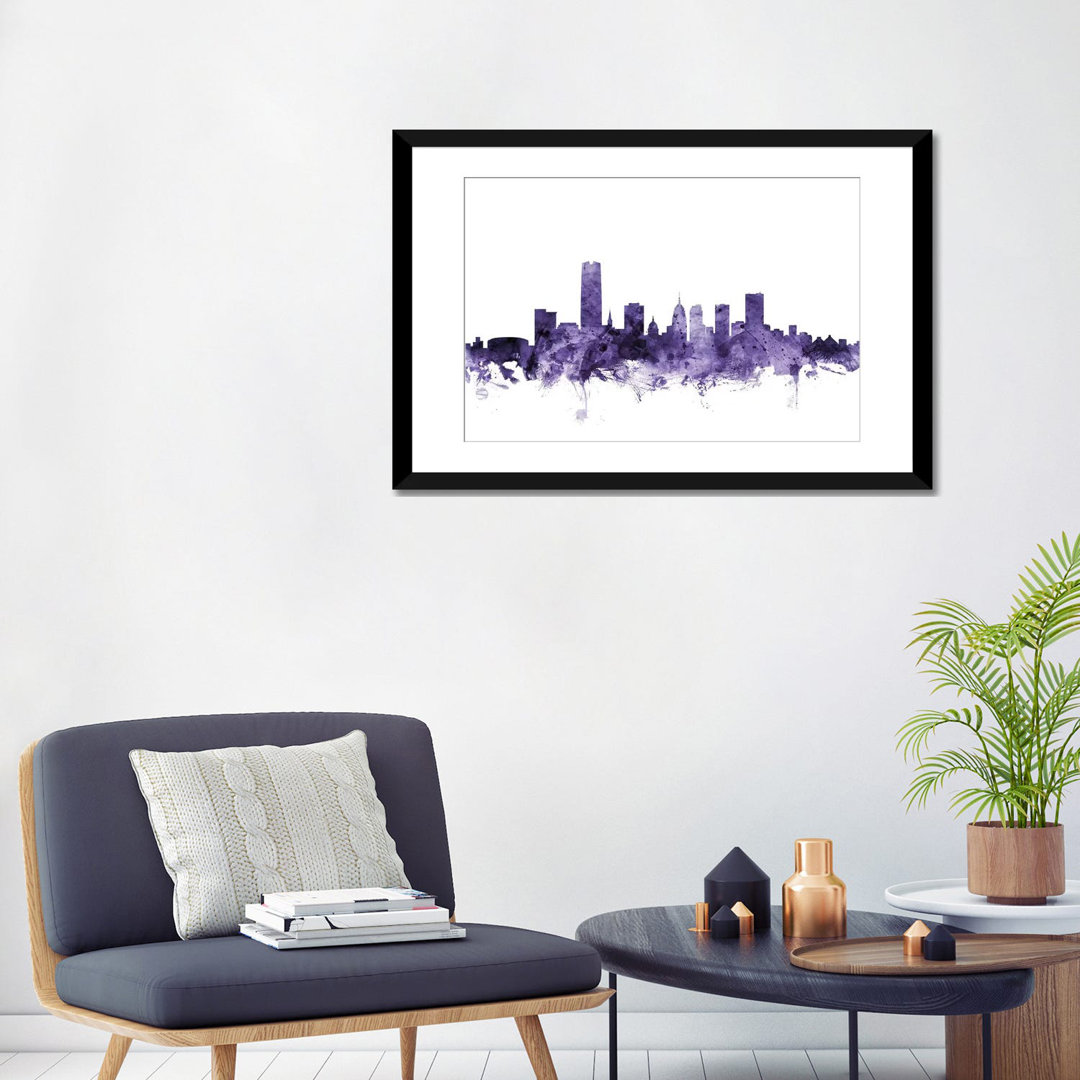 " Oklahoma City Skyline " by Michael Tompsett East Urban Home Mat 