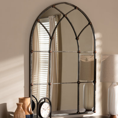 Metal Flat Wall Mirror