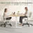 Home Office Desk Chair With Wheels And Flip-Up Arms-1770556653