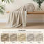 Couvre-lit en polaire Sherpa, très doux réversible avec chaleur douillette, motif rayé pour un confort de tous les jours-105504208-105504200