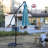 10Ft Solar-Powered Poolside Umbrella With System 10Ft Offset Hanging Solar Led Umbrella, Adjustable Height --1938687659