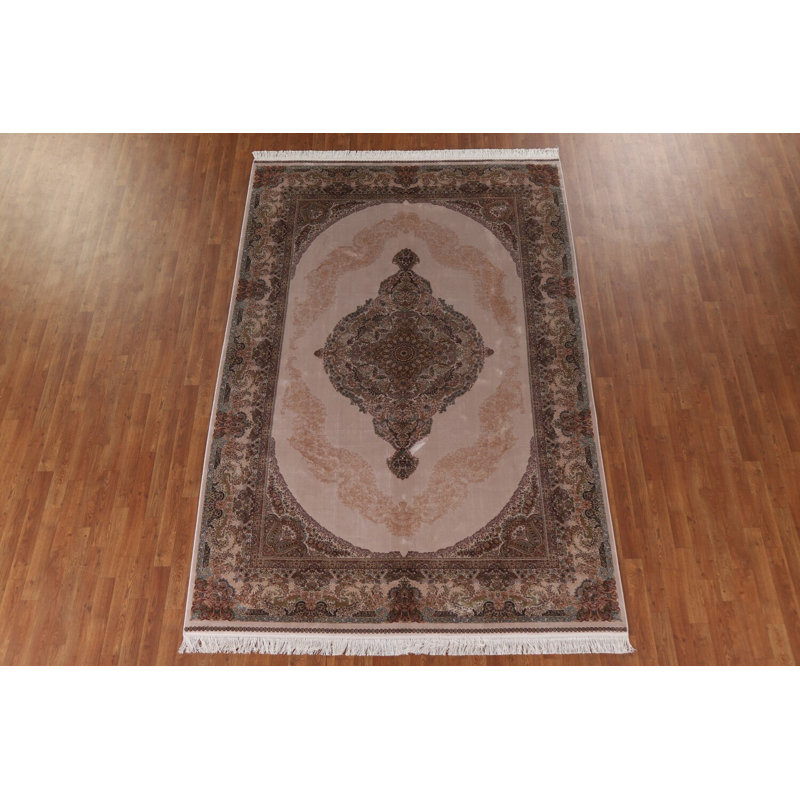Tapis turc traditionnel en soie 7 x 10