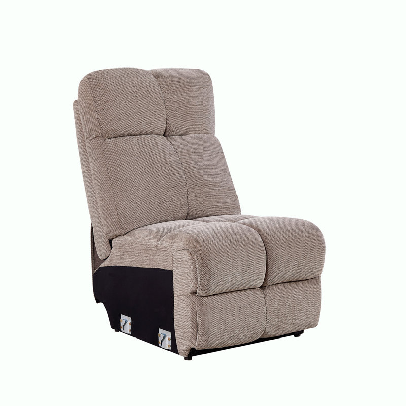 Motor Power Recliner Sofa Multiple Combinations Armless Chair
