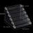 Mellinger Acrylic 6 Compartment Makeup Organizer