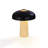 Resin Table Lamp with Dimmable Design and Black Metal Shade-290738104