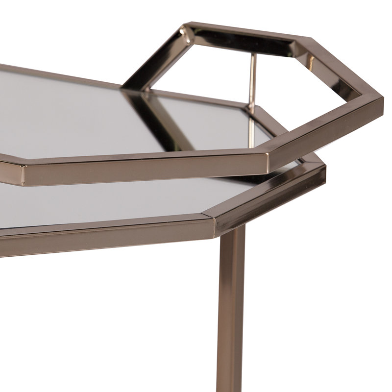 Howe Metal Bar Cart