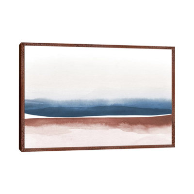 Watercolor Landscape XI by Nouveau Prints - Painting on Canvas