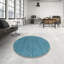 Tapis contemporain bleu-1173985737