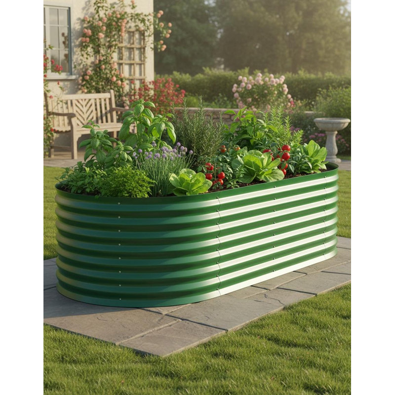 2pcs Heavy-Duty Raised Garden Beds, 94.5" H x 47.2" W x 23.6" D