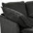 Grey 126'' Bed With Ample Storage, 6 Modular , Supportive Seats-688800920